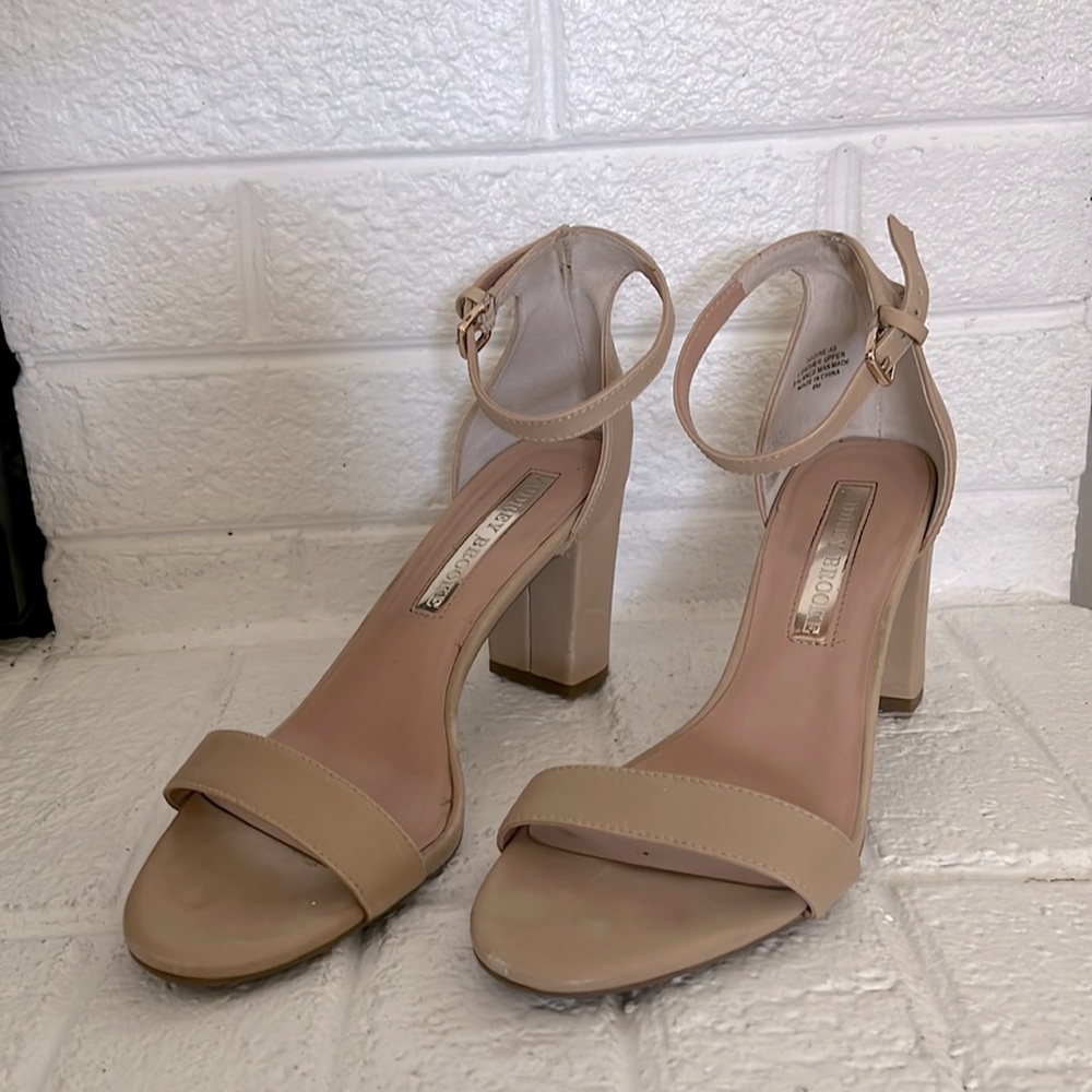 Tan Strapy Heels
